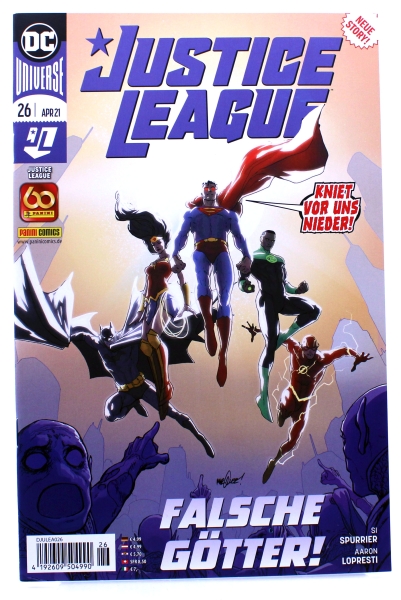 Justice League Comic (Restart 2019) Nr. 26: Flasche Götter! von Panini